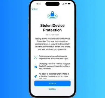 张金镇苹果授权维修店分享被盗设备保护功能开启方法 