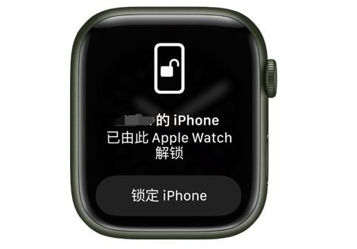 张金镇苹果手机维修分享用 AppleWatch 解锁配备面容 ID 的 iPhone方法 