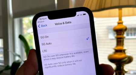 张金镇苹果手机维修分享iPhone 12如何打开或关闭5G网络 